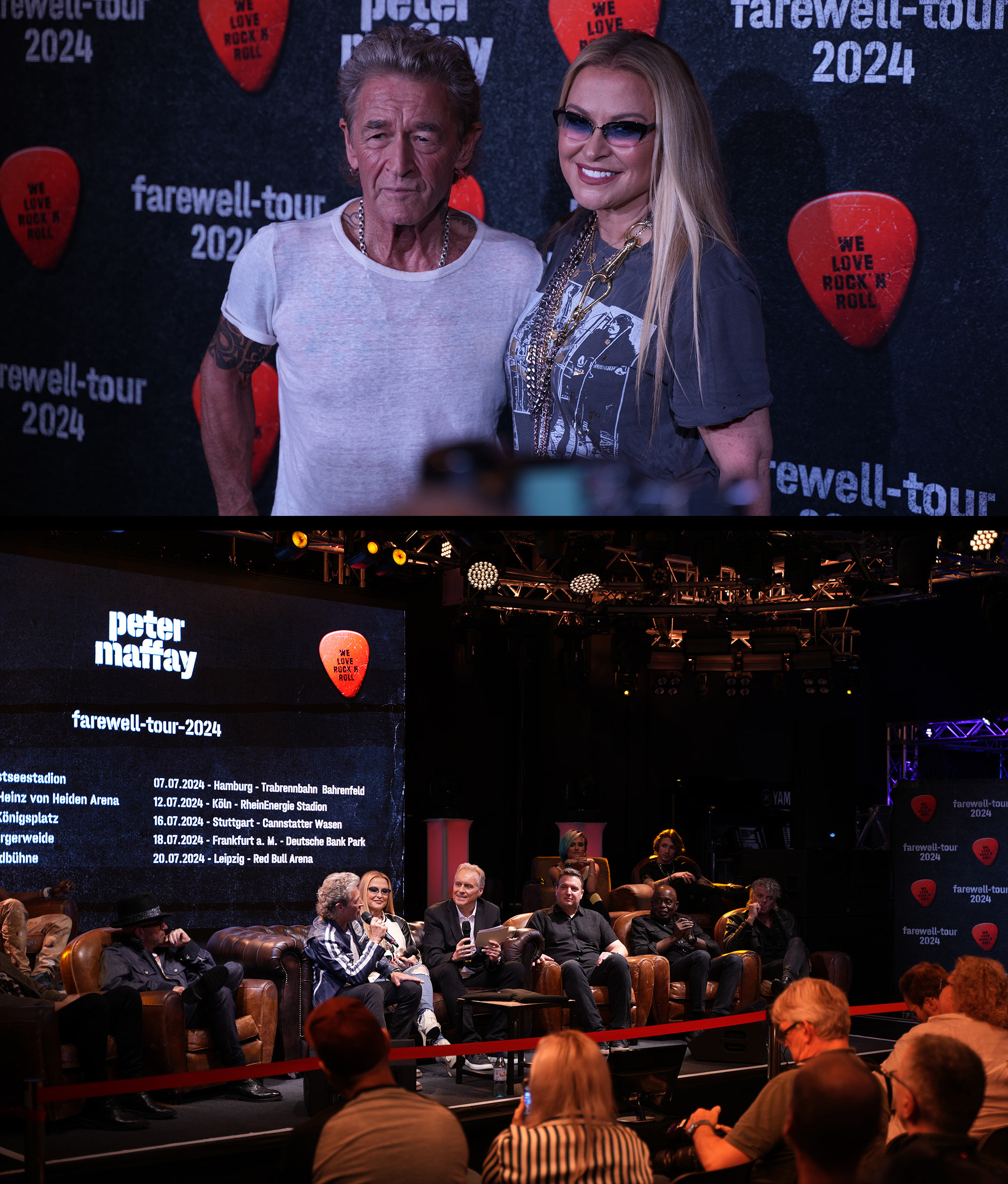 Peter Maffay und Anastacia auf Tour 2024 MUSIC STORE professional