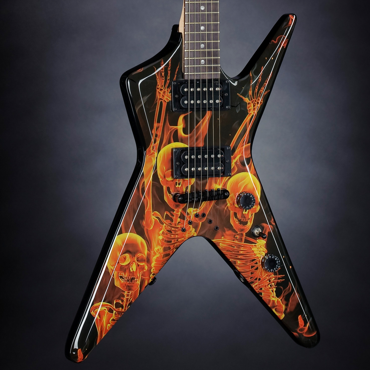 J D Electric Guitar V 0 S Skeleton Music Store Professional En De