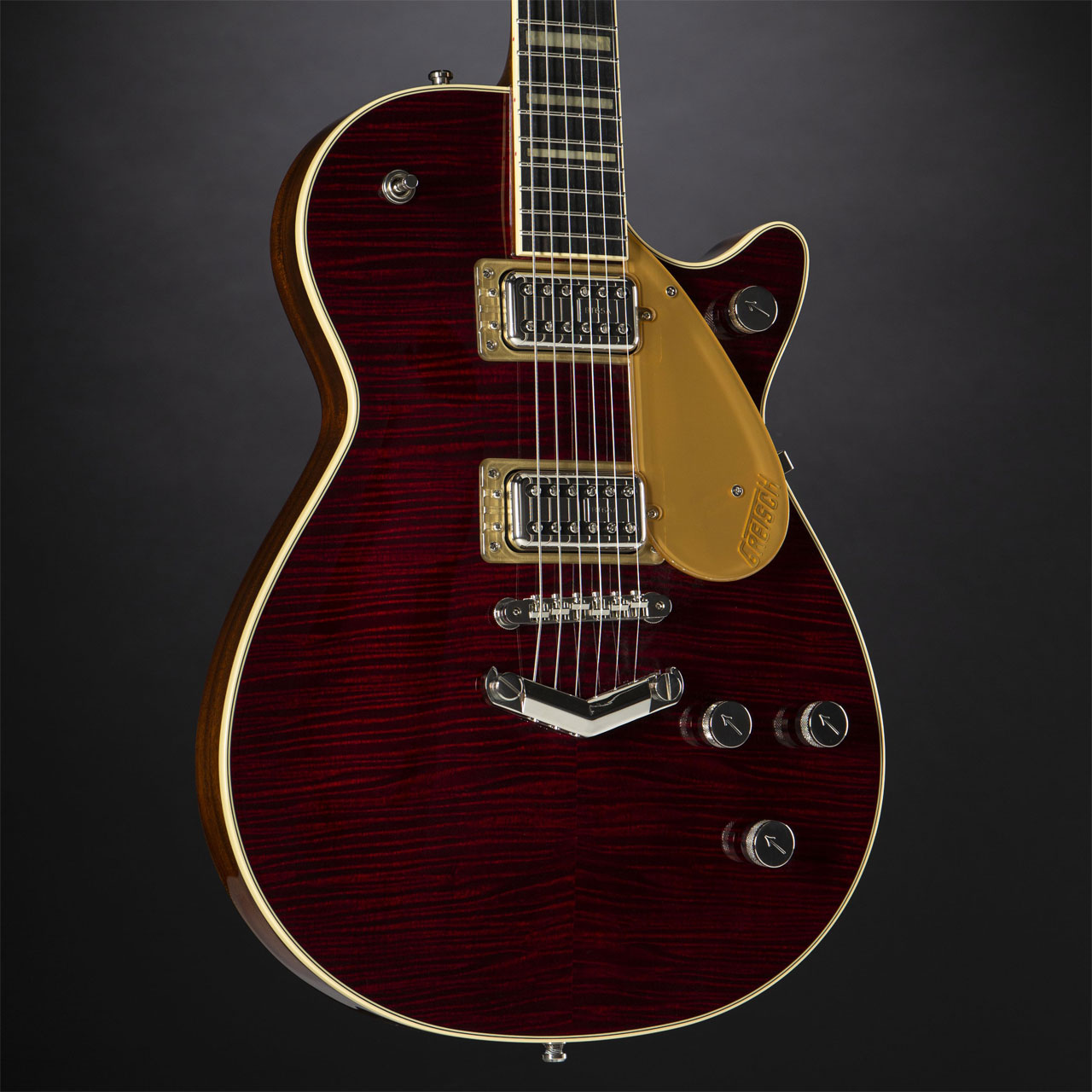 Gretsch G6228FM Players Edition Jet BT V Stoptail Deep Cherry Stain...