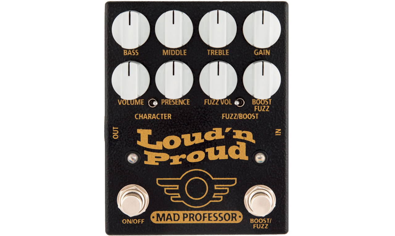 本物保証2024MAD PROFESSOR Loud’n Proud オーバードライブ／ファズ ギター