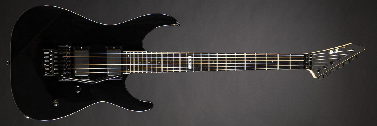 Esp E Ii M Ii Neck Thru Black Music Store Professional