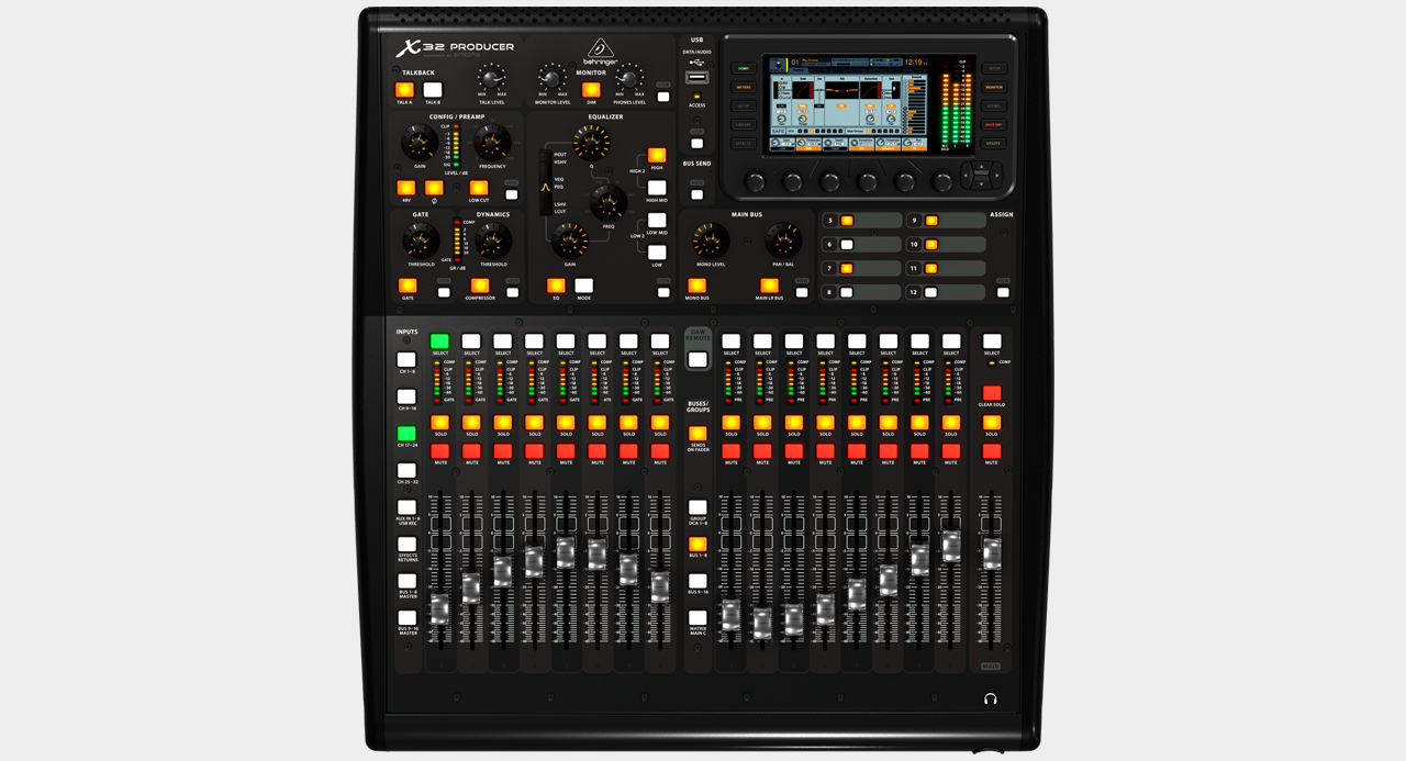 behringer x32 producer set up wifi app android